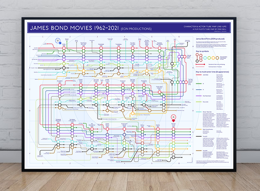 james bond villains map mike bell