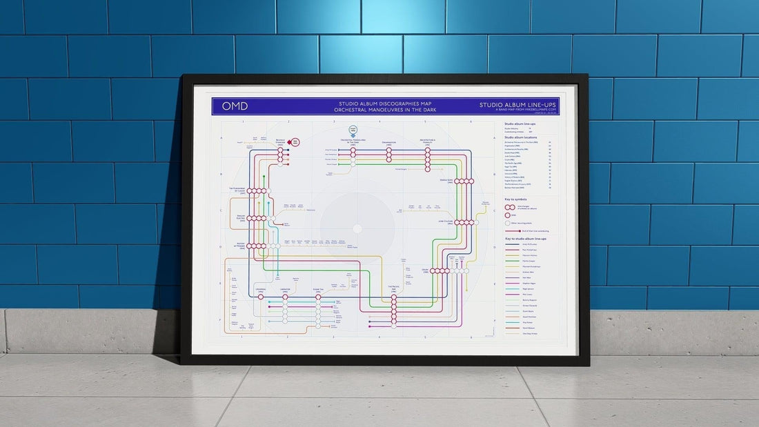 Music map creator mike bell