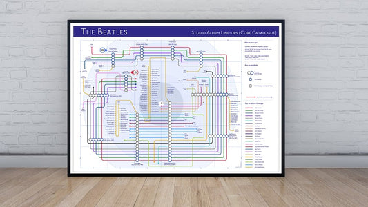 The Beatles | Albums | Tube & Underground Maps