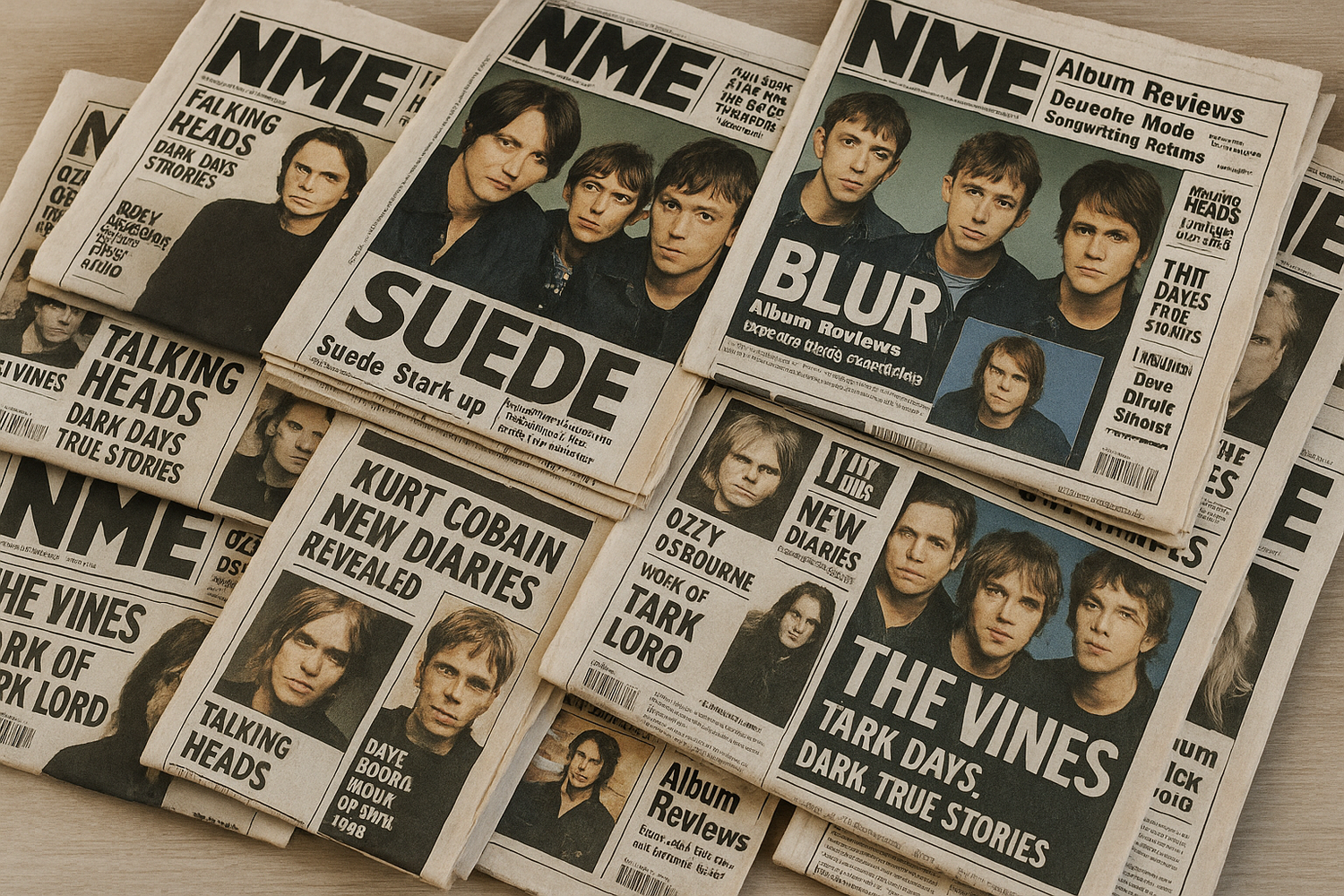 Music maps - every studio album - every artists by Mike Bell