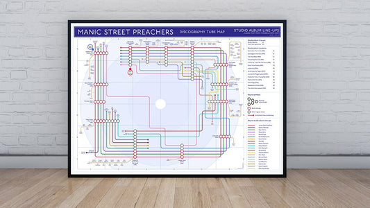 Music Map Back Story: Manic Street Preachers - MikeBellMaps