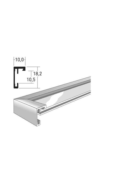 FRAME A3 - ALUMINIUM - WHITE POLISHED