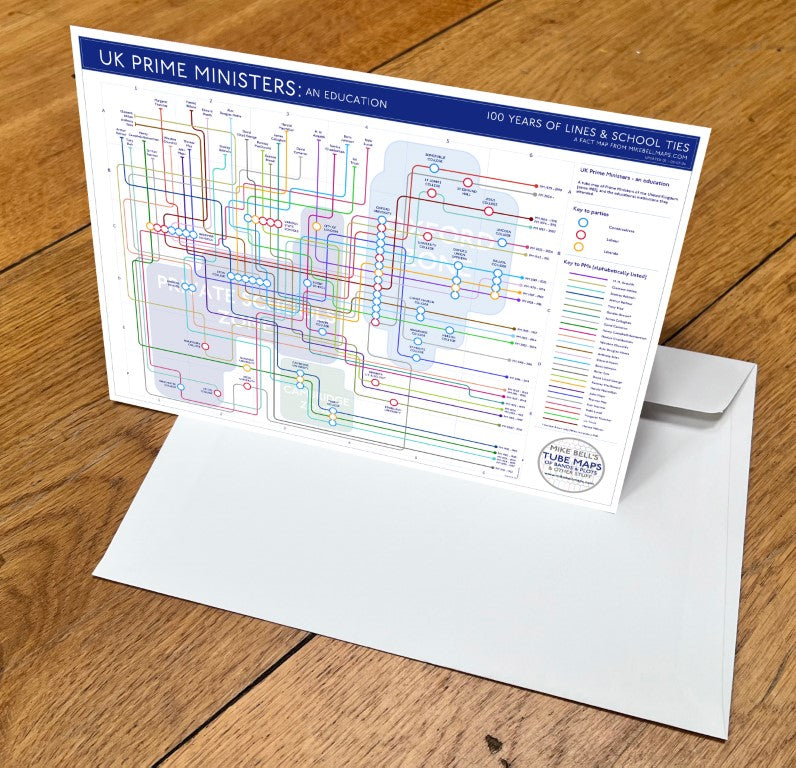 MIKE BELL TUBE UNDERGROUND MAPS POLITICS PMS