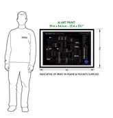Beatles discography tube map by MikeBellMaps