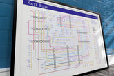 Kate Bush art print unique music map detailing her complete studio discography and every artist collaboration.
