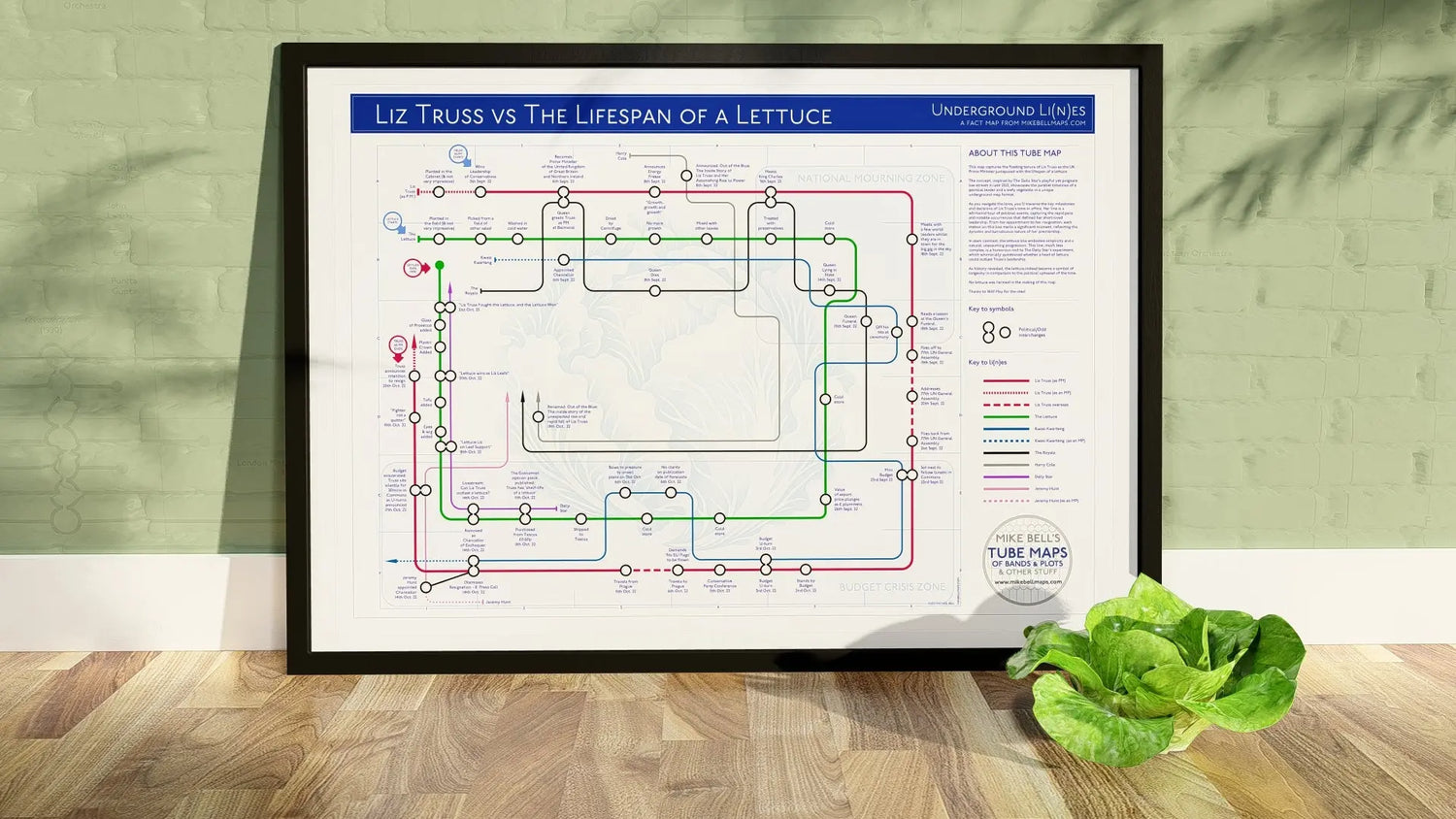 LIZ TRUSS vs LETTUCE - MikeBellMaps