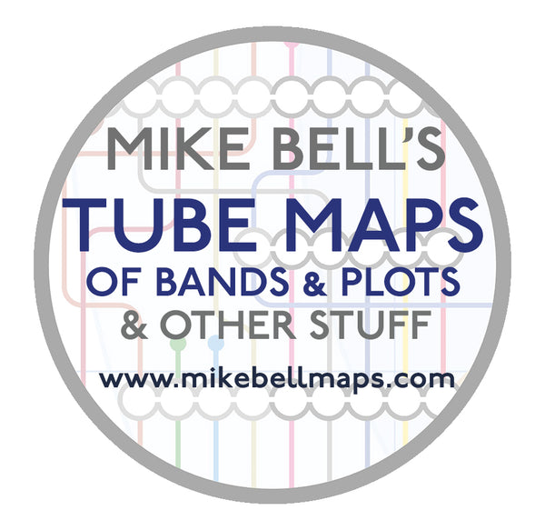 mike bell tube underground discography band maps film plot maps politics maps