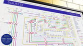 Squeeze Art Prints, unique music map art print.