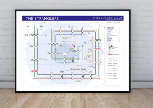 MIKE BELL BAND TUBE MAPS DISCOGRAPHIES THE STRANGLERS 01