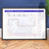 Gift for Morrissey fans - A1 (594x841mm, 24x36in) framed Giclée discography tube map wall art print, designed by Mike Bell.