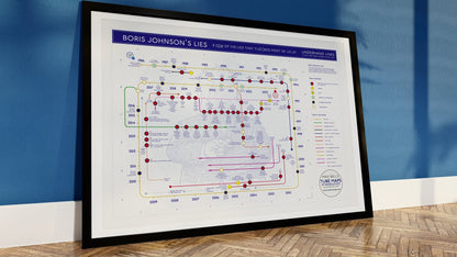 BORIS JOHNSON - A LIFE OF LIES - POLITICS MAP - Politics - MikeBellMaps