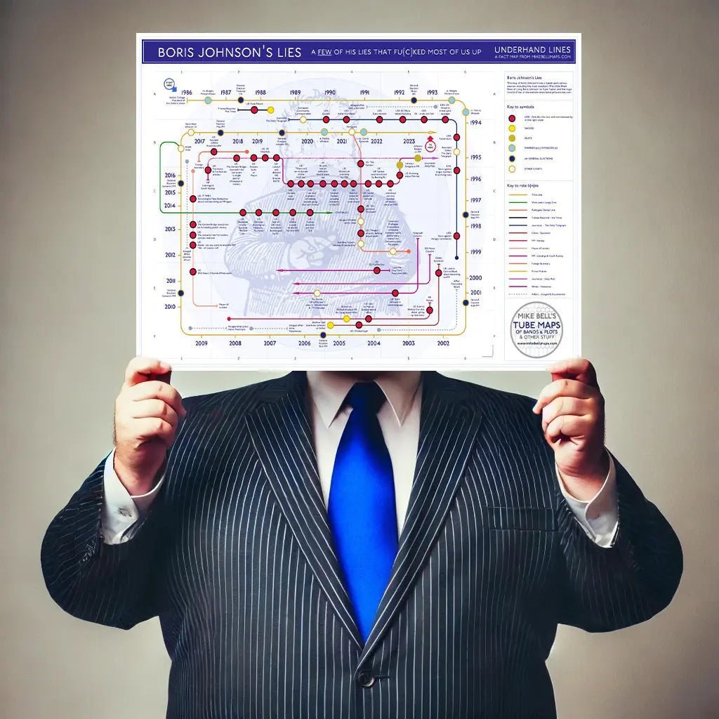 BORIS JOHNSON'S LIES - Politics - MikeBellMaps