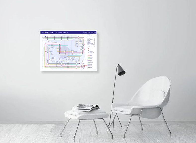 MIKE BELL TUBE UNDERGROUND MAPS DISCOGRAPHY THE SMITHS MORRISSEY 03