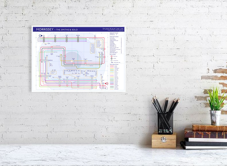 MIKE BELL TUBE UNDERGROUND MAPS DISCOGRAPHY THE SMITHS MORRISSEY 05