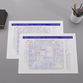 Close-up of the Paul McCartney discography map showing Linda McCartney&