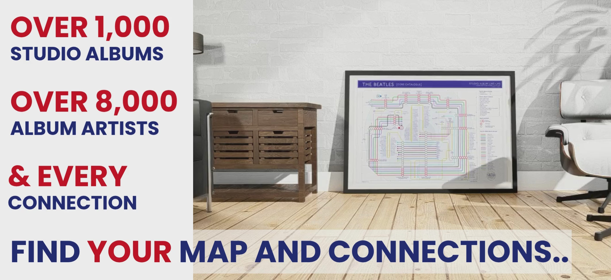 Mike bell's Music Maps - Gifts for fans