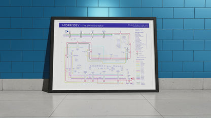 Morrissey Albums Discography Music map Animation 