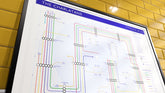 Tube map of The Charlatans art print: Mike Bell&