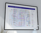 Tom Petty, sitting in a frame on the wall