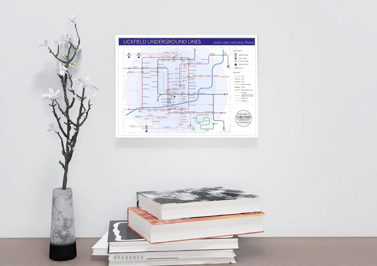 UCKFIELD TUBE MAP