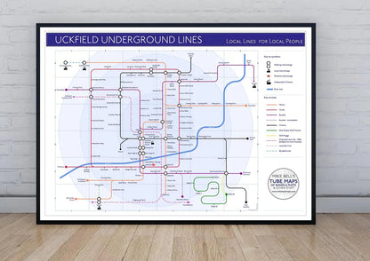 UCKFIELD TUBE MAP