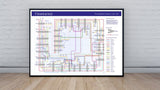 Hawkwind - Albums - as Tube Maps - MikeBellMaps.com | MikeBellMaps