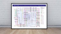 Nick Cave (in Bands) - Albums - as Tube / Underground Maps - MikeBellMaps.com | MikeBellMaps