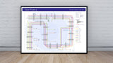 Deep Purple - Albums - as Tube Maps - MikeBellMaps.com | MikeBellMaps