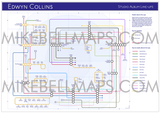 Edwyn Collins & Orange Juice - Albums - as Tube Maps - MikeBellMaps.com | MikeBellMaps