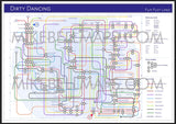 Dirty Dancing Film Plot - as Tube / Underground Maps - MikeBellMaps.com | MikeBellMaps